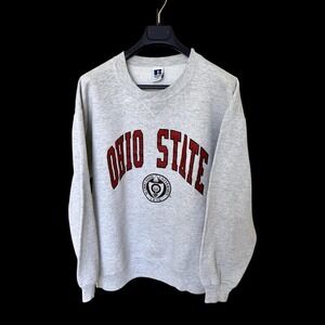 Vintage 80's Russell Ohio State Buckeyes Crewneck Sweatshirt XXL Made In USA